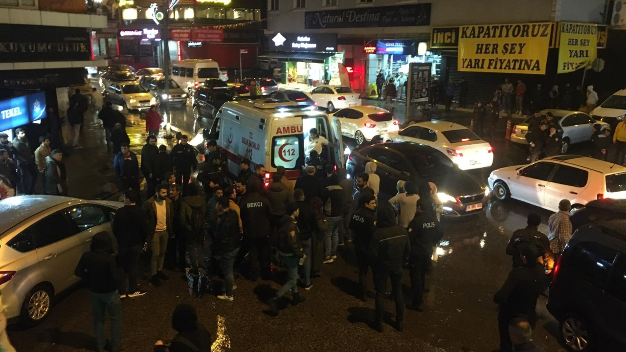 Tartıştığı diğer sürücüyü vurdu...