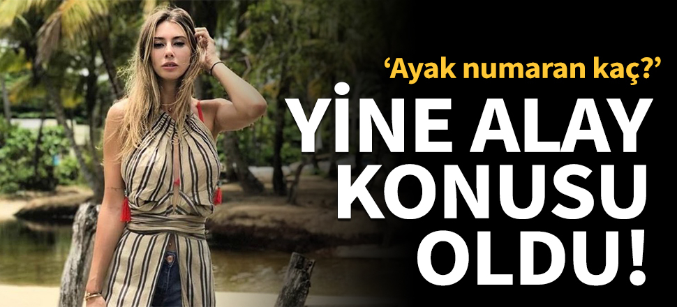 Şeyma Subaşı yine alay konusu oldu!