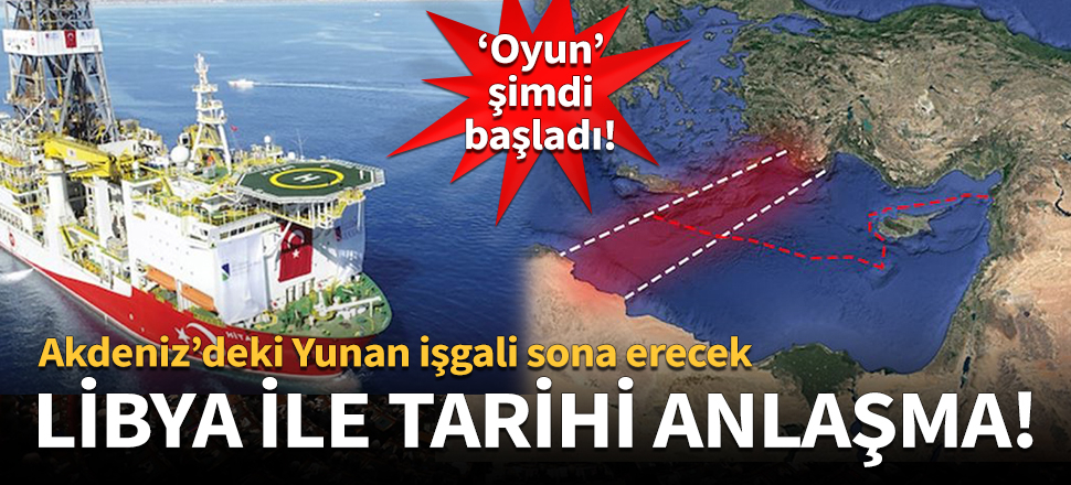 Türkiye ile Libya arasında tarihi anlaşma!