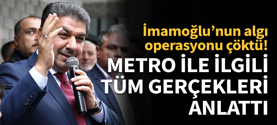 Tevfik Göksu metro ile ilgili gerçekleri anlattı!
