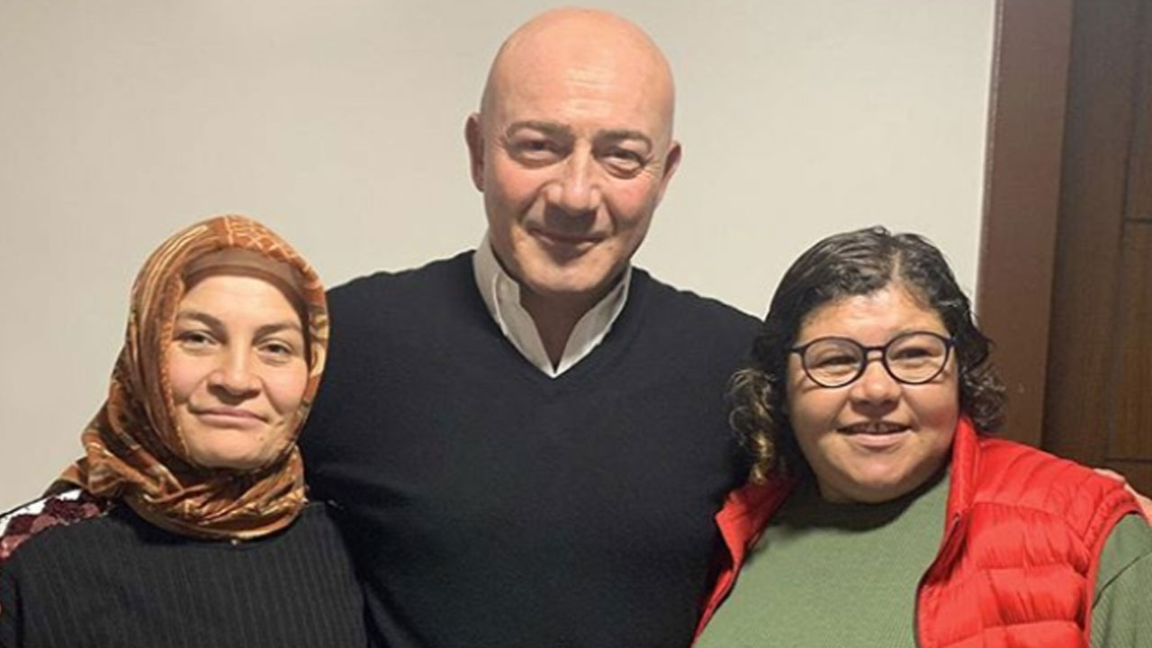 Ferit Şahenk Somalı aileyi ziyaret etti