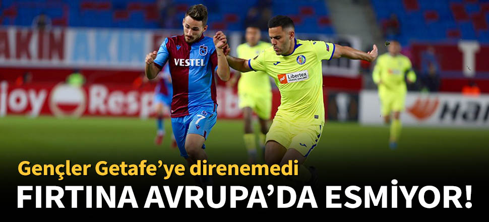 Trabzonspor, Avrupa'da galibiyetle tanışamadı!