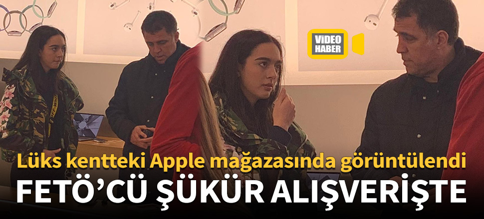 Firari FETÖ'cü Hakan Şükür alışverişte!
