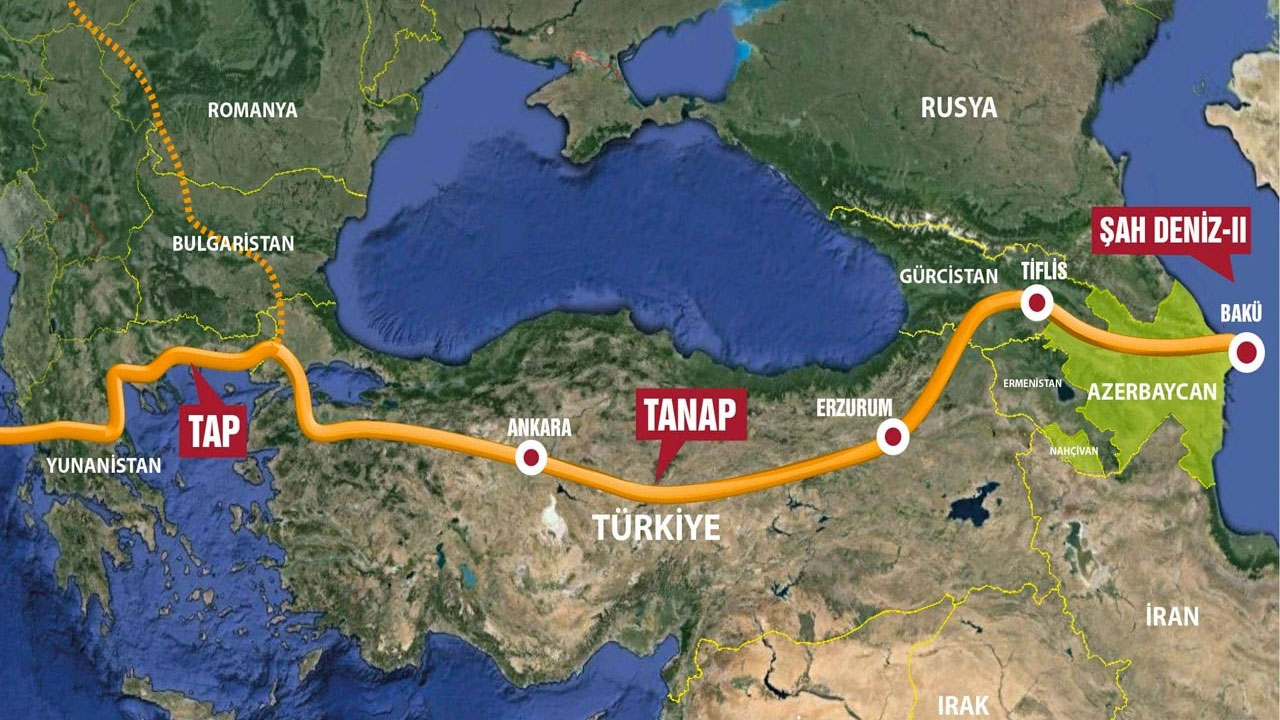Cumhurbaşkanı Erdoğan yarın TANAP'ın açılışını yapacak