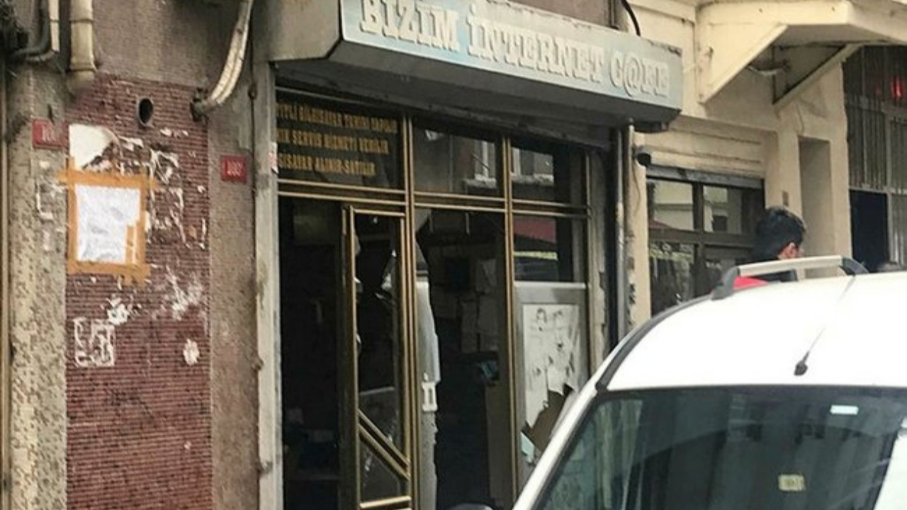 Beyoğlu'nda bir internet kafeye silahlı saldırı düzenlendi!