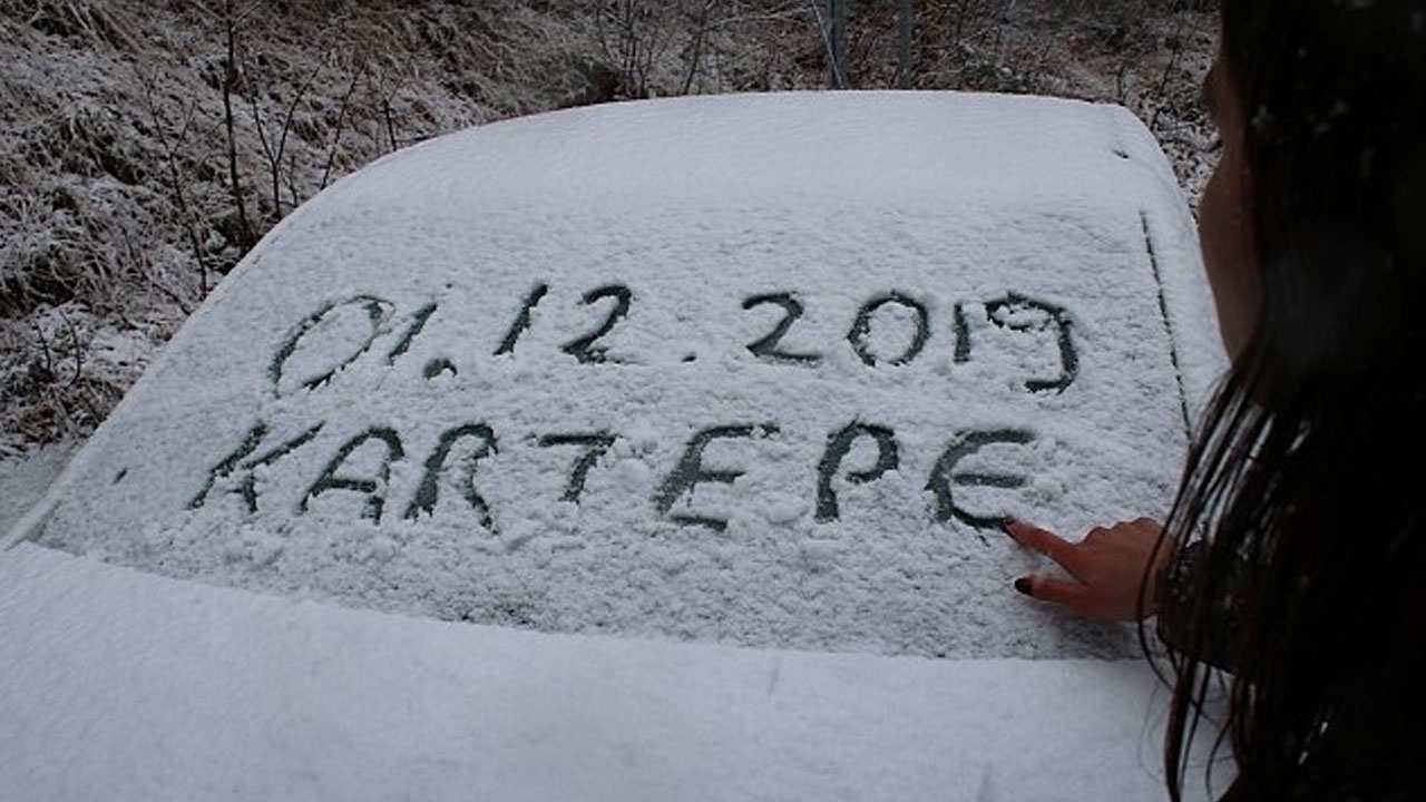 Marmara'ya yılın ilk karı düştü