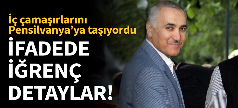 Adil Öksüz iç çamaşırlarını Pensilvanya'ya taşıyordu!