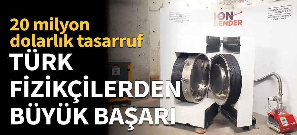 Türk fizikçiler parçacık hızlandırıcı cihaz yaptı