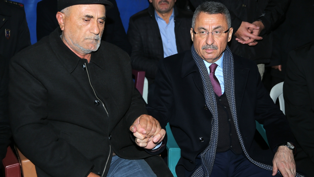 Fuat Oktay'dan anlamlı ziyaret...