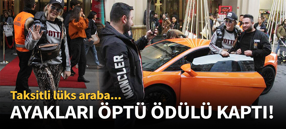 Ayakları öptü ödülü kaptı!
