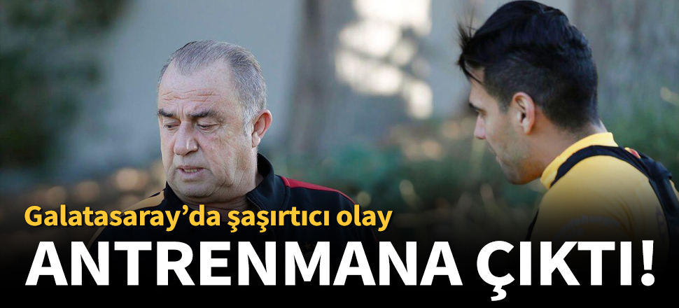 Falcao antrenmana çıktı!