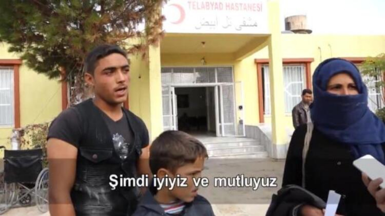 Tel Abyad'da artık yüzler gülüyor!