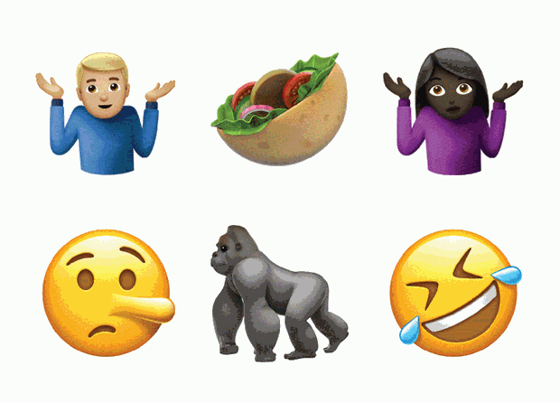 Apple, iPhone'lar için 100 yeni emoji yayınladı