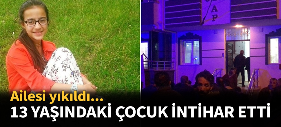 13 yaşındaki çocuk babasının silahıyla intihar etti!