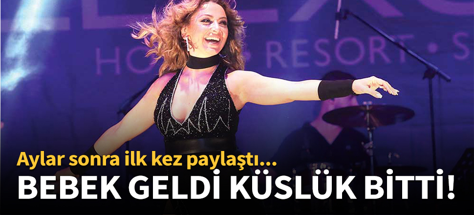 Hadise'den mutlu haber!