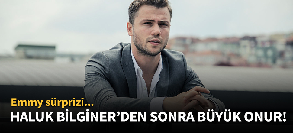 Tolga Sarıtaş'tan Emmy sürprizi!