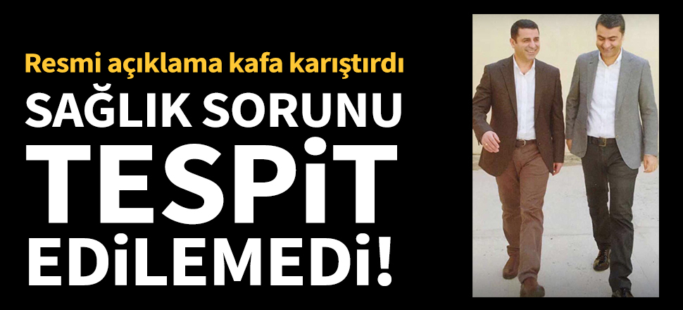 Edirne Cumhuriyet Başsavcılığı'ndan Demirtaş açıklaması
