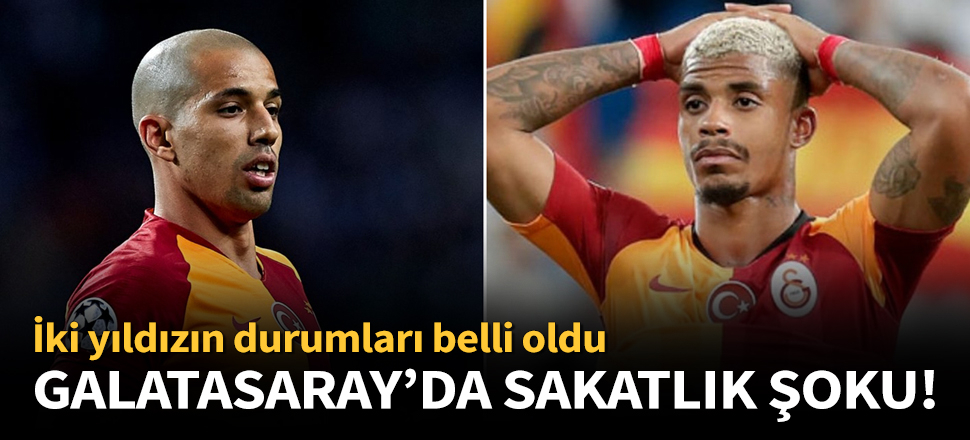Galatasaray'a iki kötü haber!