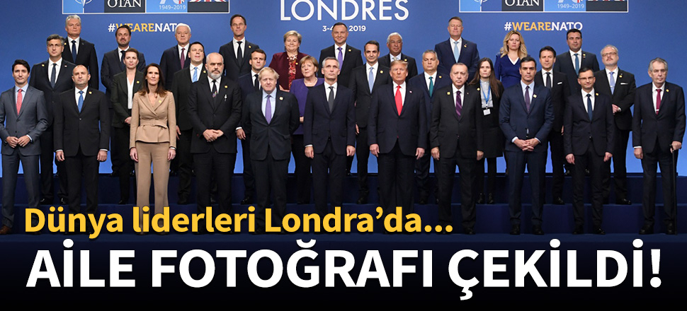 NATO aile fotoğrafı çekildi!