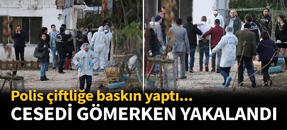 Acil tıp teknisyeni cesedi gömerken yakalandı!