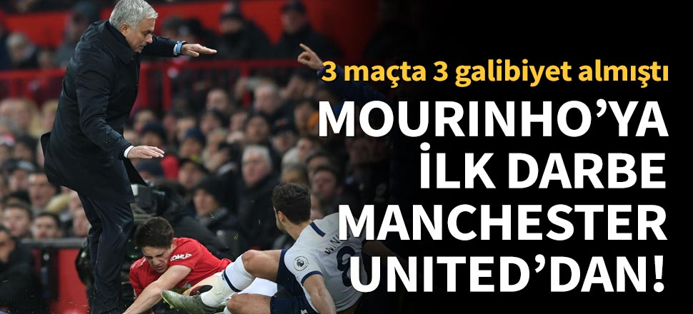 Manchester United, Tottenham'ı 2-1 mağlup etti!