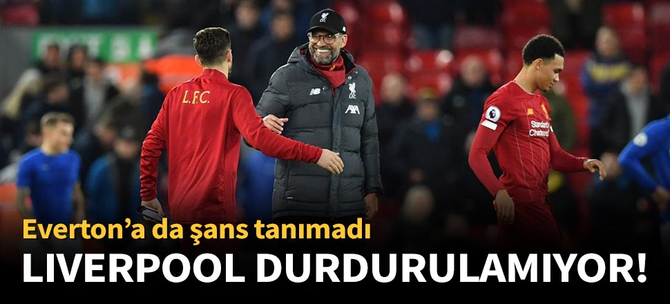 Merseyside derbisinde kazanan Liverpool!