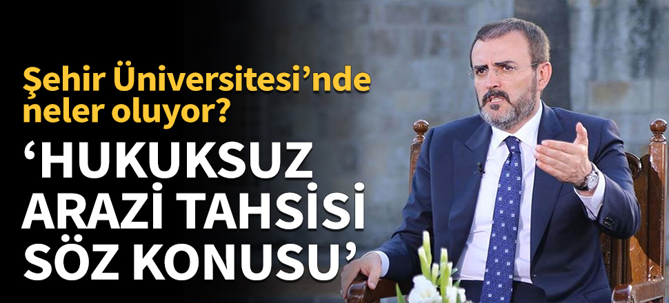 Ünal: Hukuksuz şekilde arazi tahsisi söz konusu...