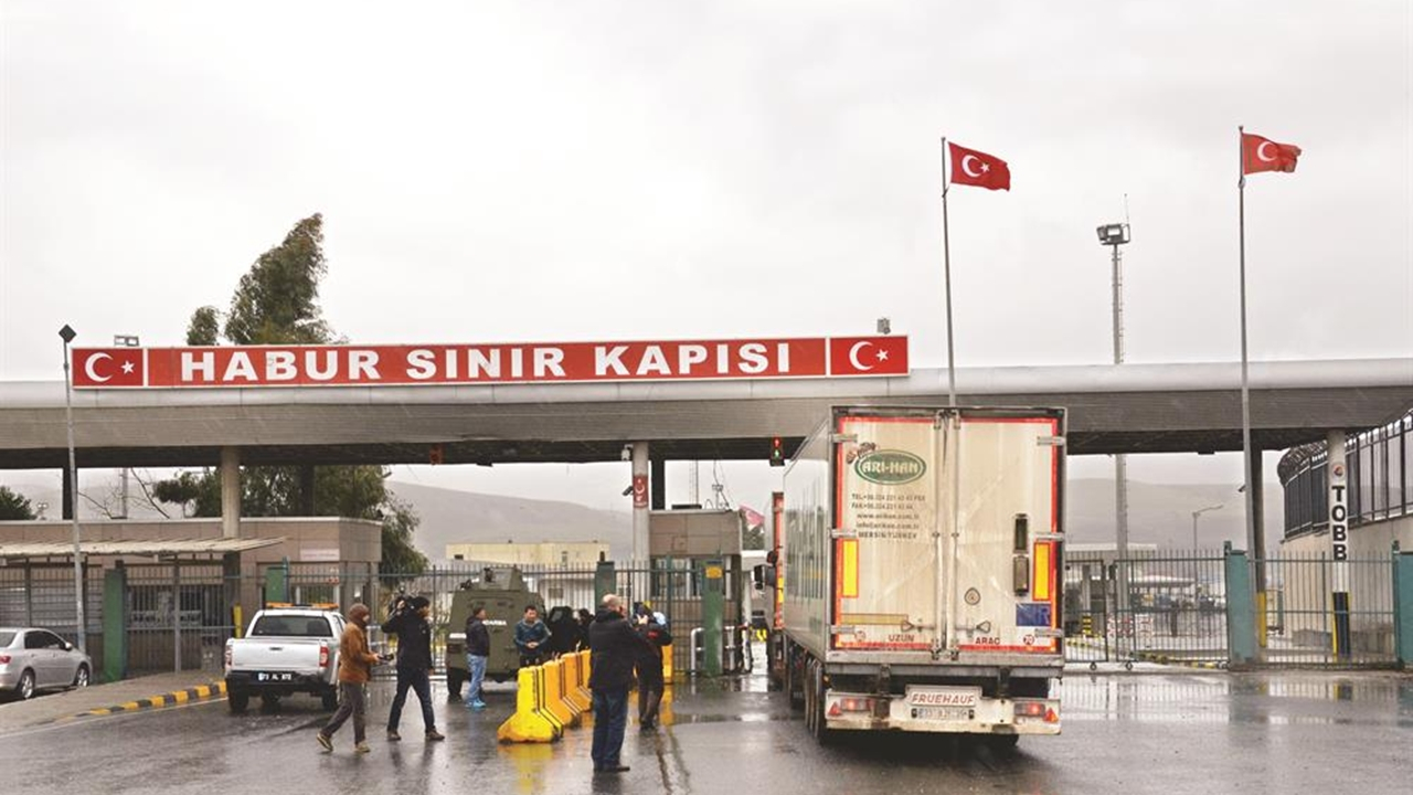 Habur Sınır Kapısı'nda ihracat yüzde 30 arttı...