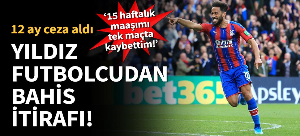 Andros Townsend, kumar bağımlılığını anlattı!