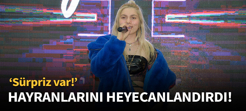 Aleyna Tilki'den sürpriz var!
