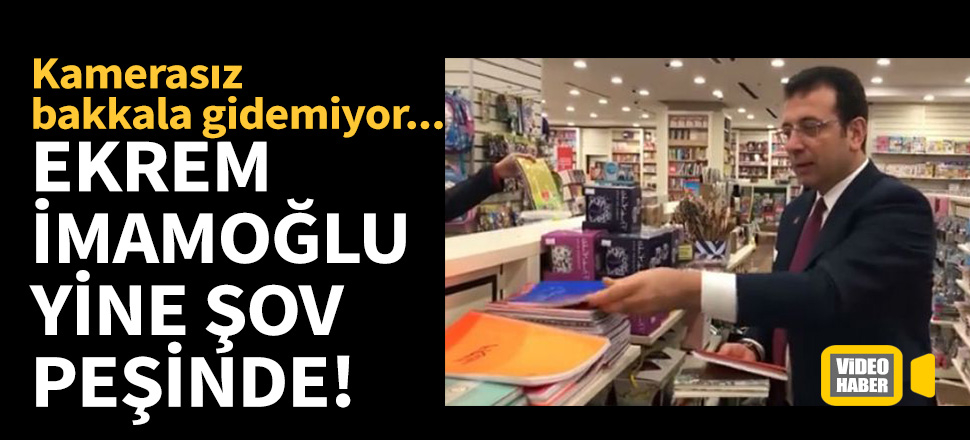 Ekrem İmamoğlu yine şov peşinde!