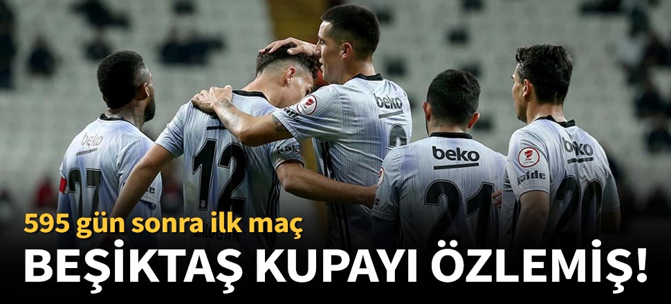 Beşiktaş, Erzincanspor'u 3-0 yendi!
