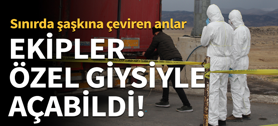 Türkiye sınırında 'siyanür' operasyonu!
