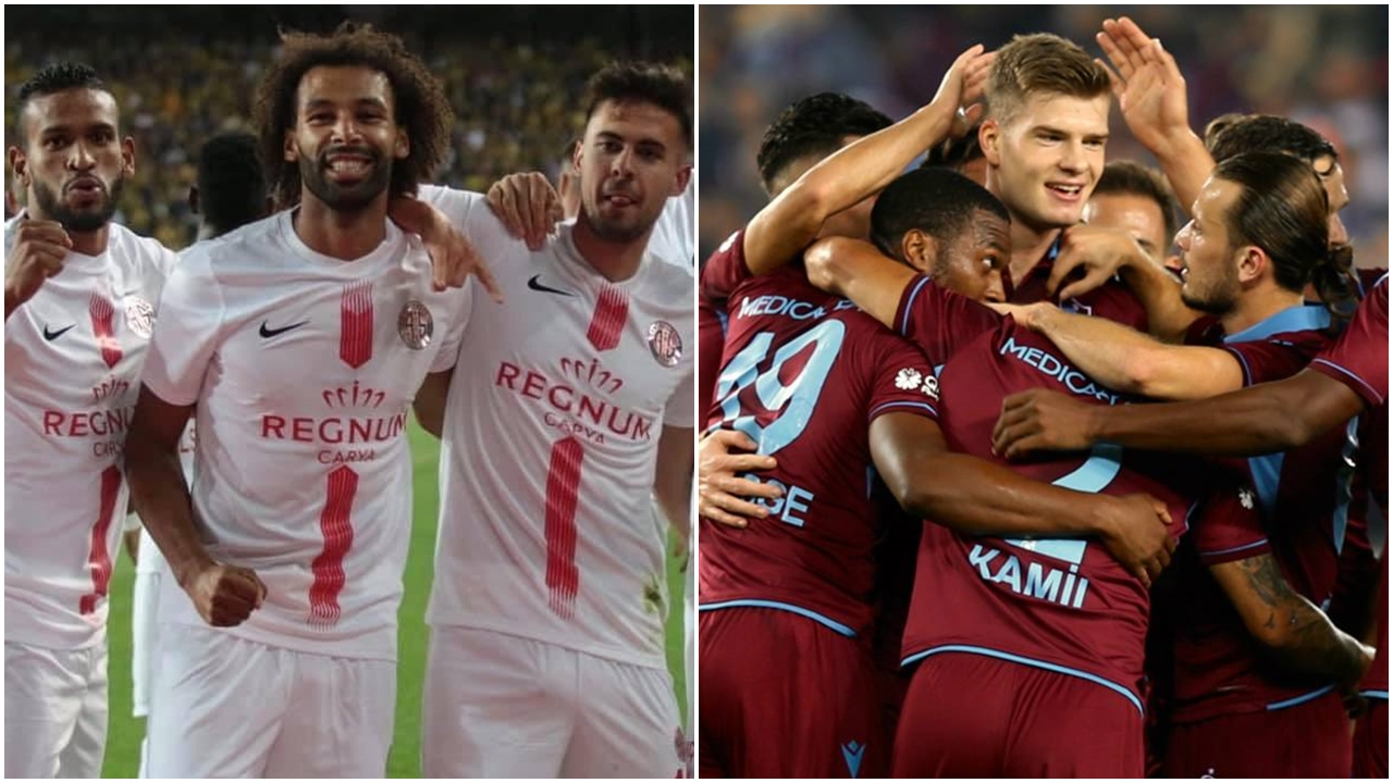 Trabzonspor, Antalyaspor'u 3-1 yendi!