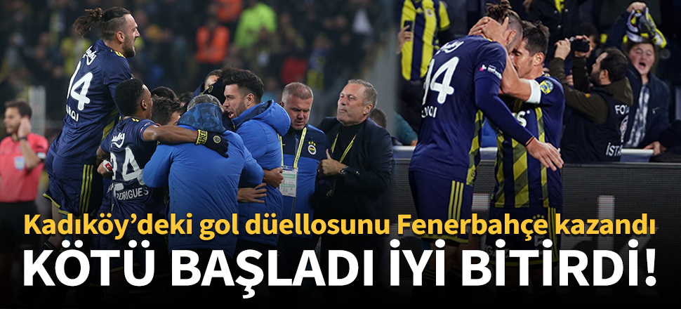 Fenerbahçe, Gençlerbirliği'ni gole boğdu!
