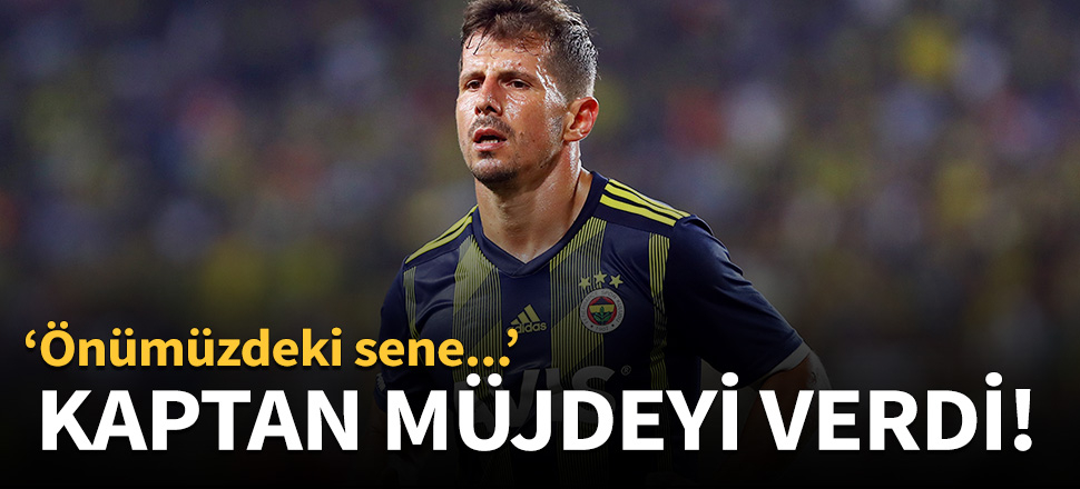 Emre Belözoğlu müjde verdi!