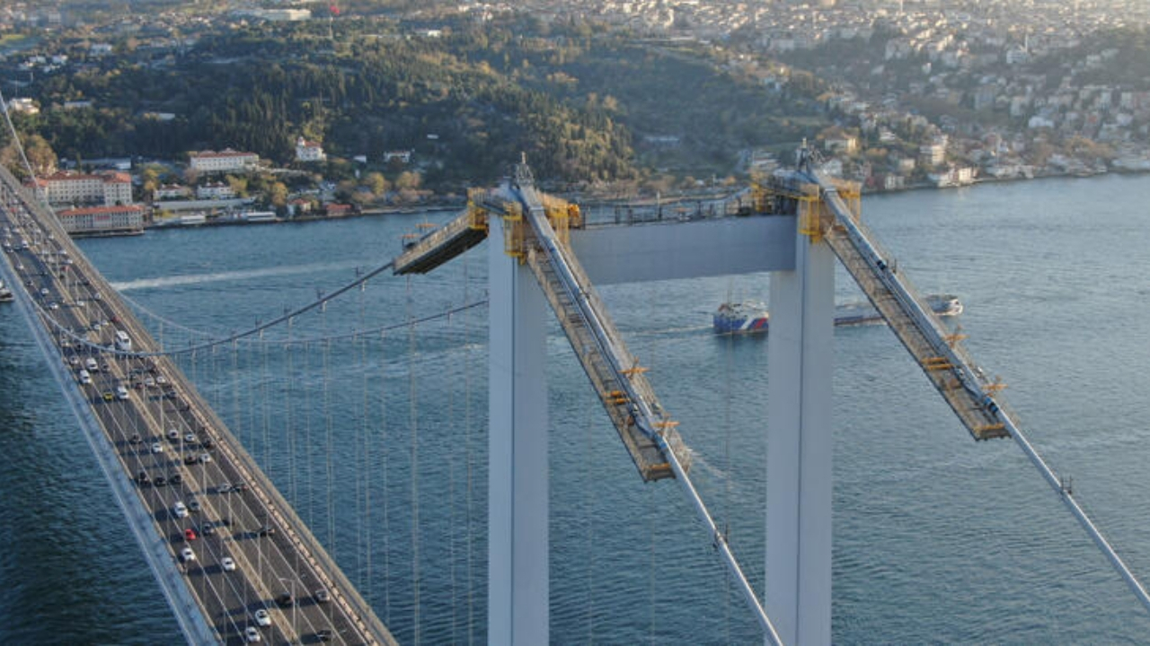 15 Temmuz Şehitler Köprüsü'nde bakım çalışmaları