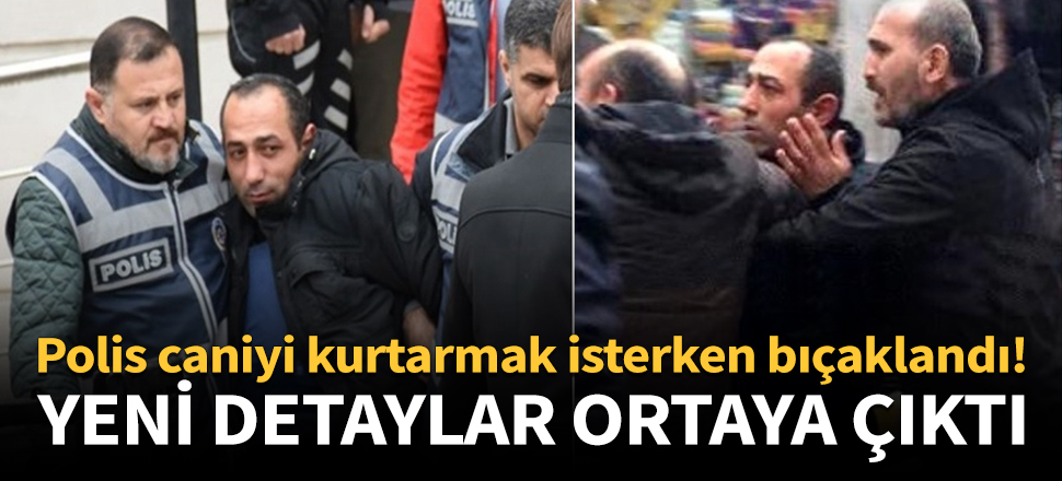Polis caniyi kurtarmak isterken bıçaklandı!