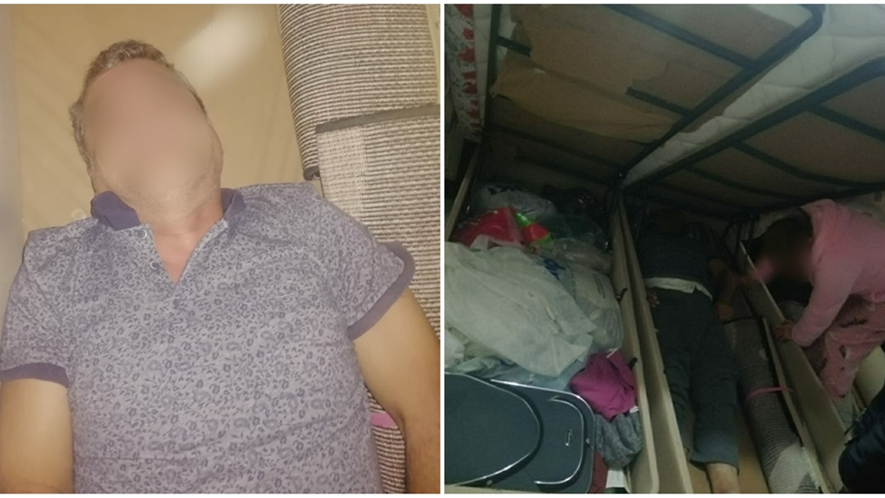 Jandarma tarafından böyle yakalandı...