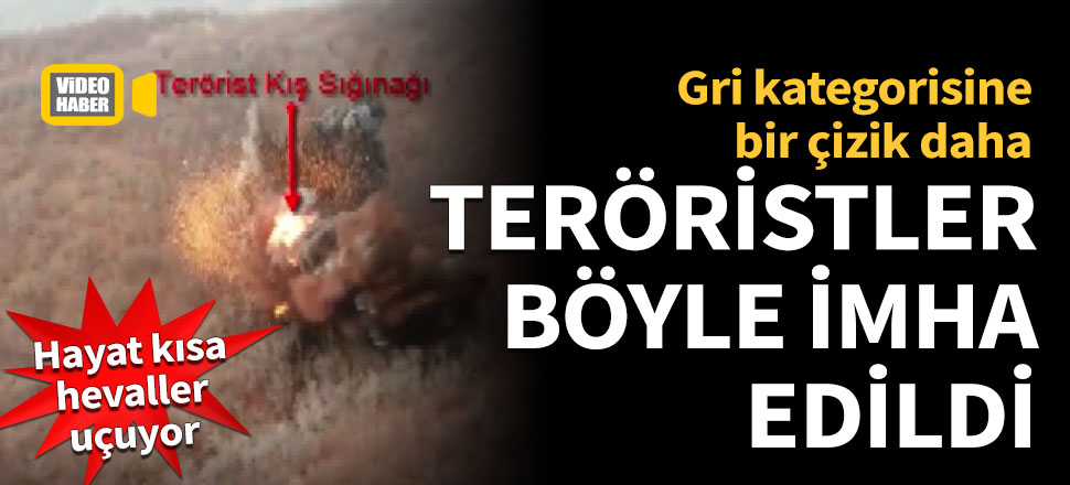 Gri kategorideki terörist öldürüldü
