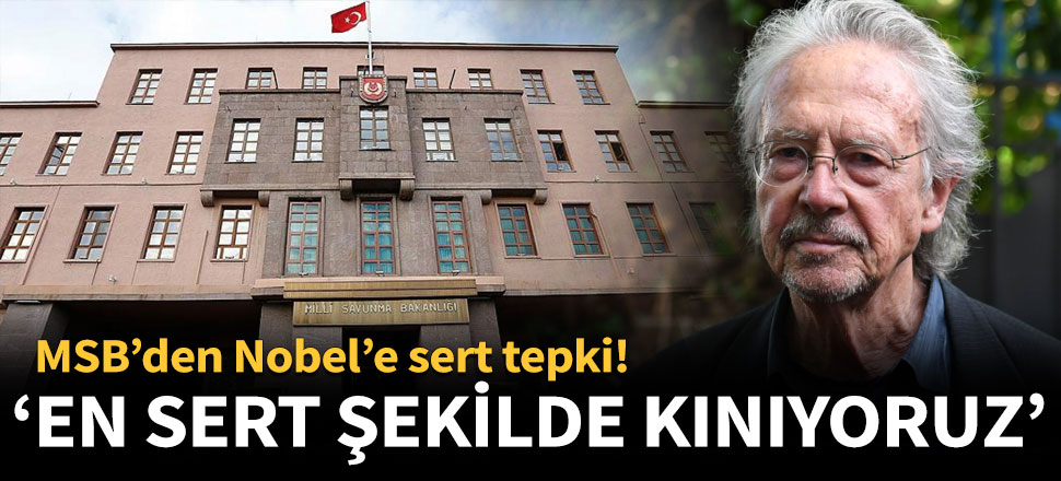 MSB: Ödülün soykırım canisine verilmesini en sert şekilde kınıyoruz