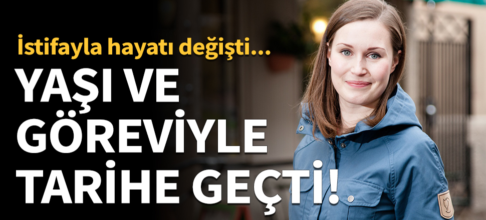 Finlandiya Başbakanı tarihe geçti!