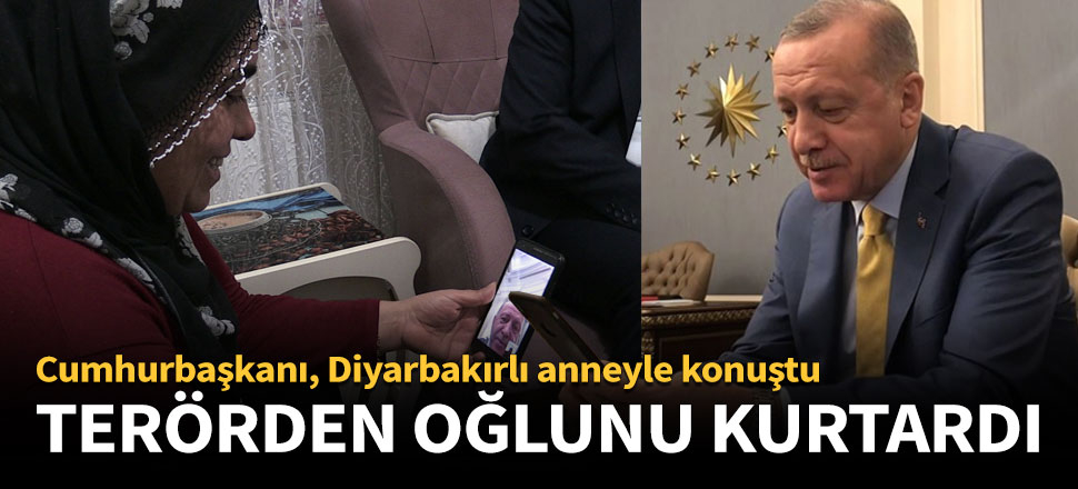 Annesini görünce örgütten kaçarak teslim oldu