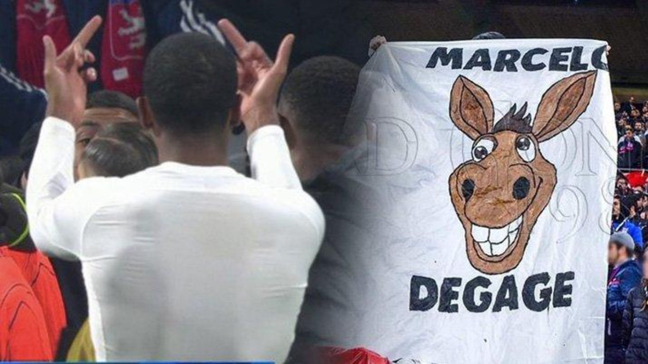 Eski Beşiktaşlı Marcelo'ya skandal pankart!