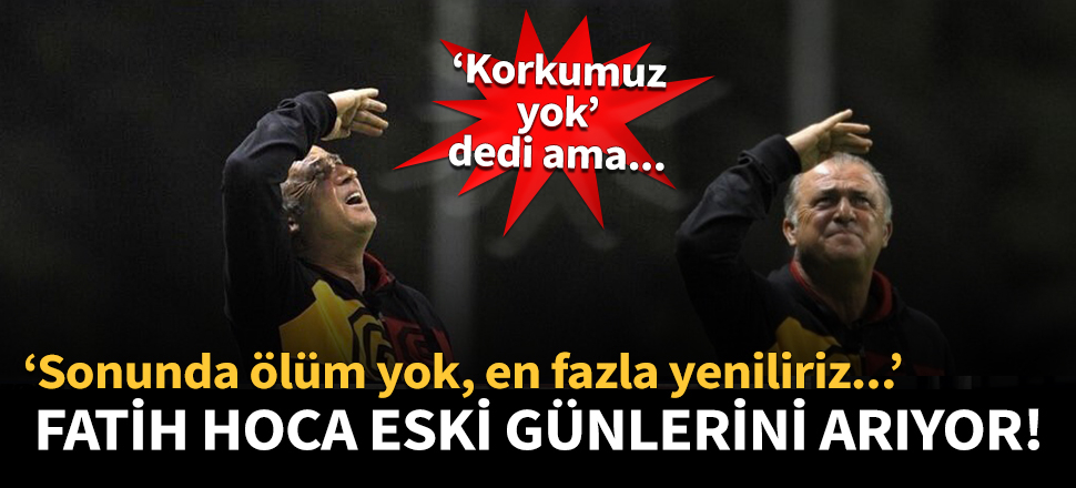 Fatih Terim, PSG maçı öncesi açıklamalarda bulundu