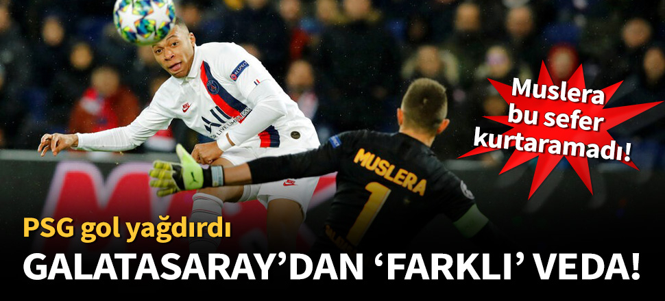 Galatasaray, Avrupa'ya veda etti!