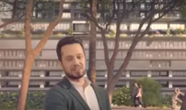 Murat Boz o reklam filminde oynadı