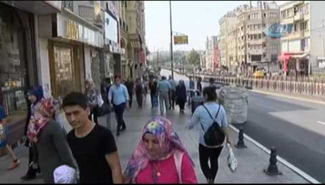 Ordu caddesi trafiğe kapatıldı!