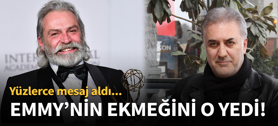 Emmy'nin ekmeğini o yedi!