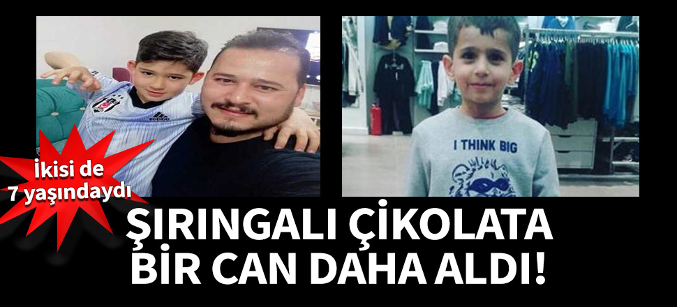 Şırıngalı çikolata bir can daha aldı!